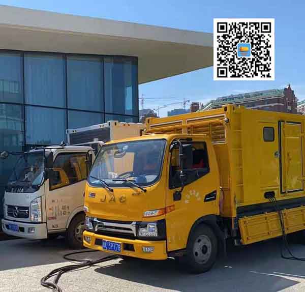 周矶管理区出租发电车